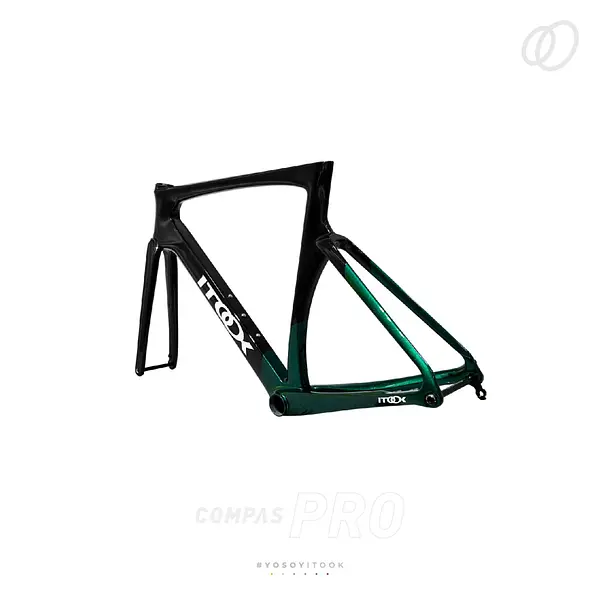 Marco Ruta Compas Pro Negro/Verde Disco S(490)