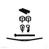 Set De Marco Itook Arawak Celeste/Blanco (M) (27,5" ) 2022