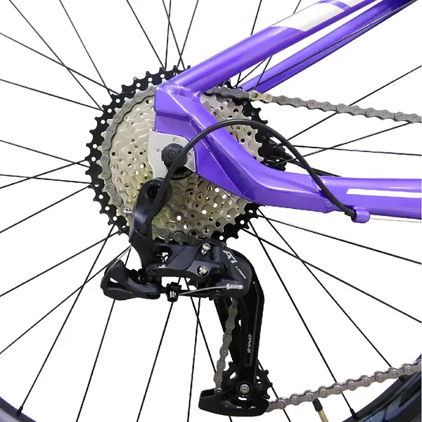 Bicicleta Itook Sikua Morado/Blanco Talla(M) Rin(27,5")2*10v