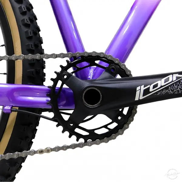 Bicicleta Itook Sikua Morado/Blanco Talla (M) Rin27.5")1*10v