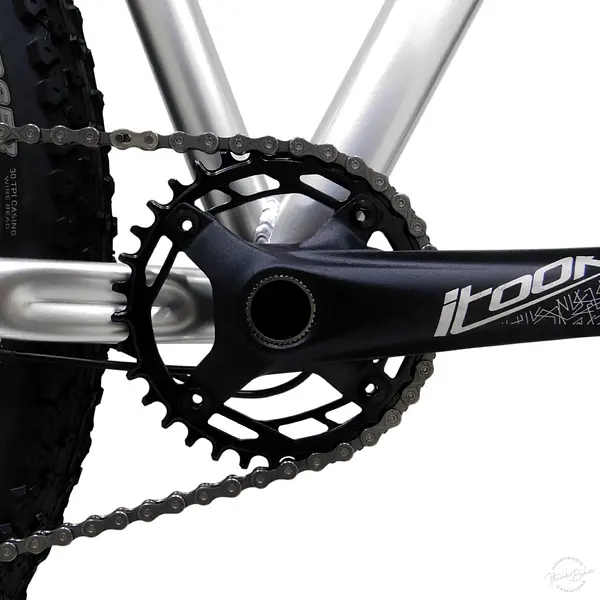 Bicicleta Itook Sikua Plateado/Negro Talla (M) Rin(29")1*10v