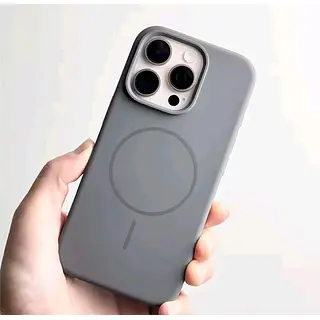 Silicon Case Magsafe Gris Iphone 14pro+