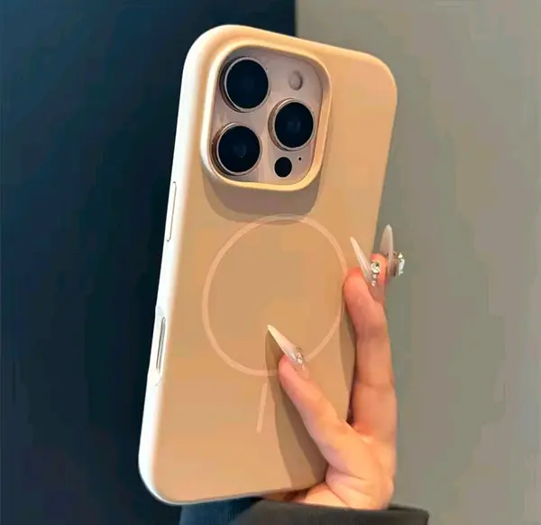 Silicon Case Magsafe Caqui Iphone 13pro+