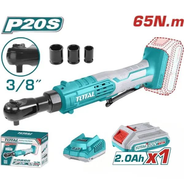 Ratchet 20v - 3/8" Total