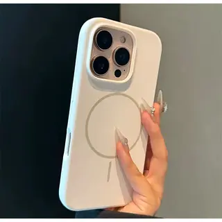 Silicon Case Magsafe Blanco Iphone 15