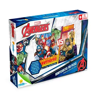 Rompecabezas 100 Piezas Avengers 12369 Ronda
