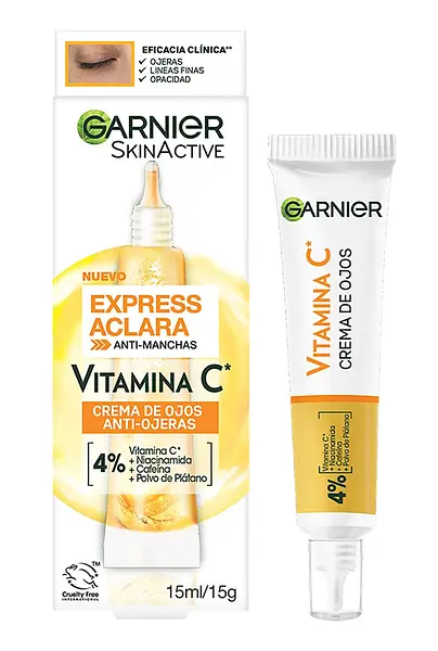 Garnier Contorno De Ojos Express Aclara Vit C