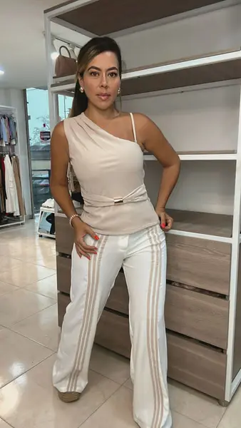 Blusa Beige – Elegancia Suave Y Versátil