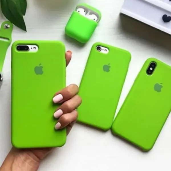 Silicon Case Verde Iphone13