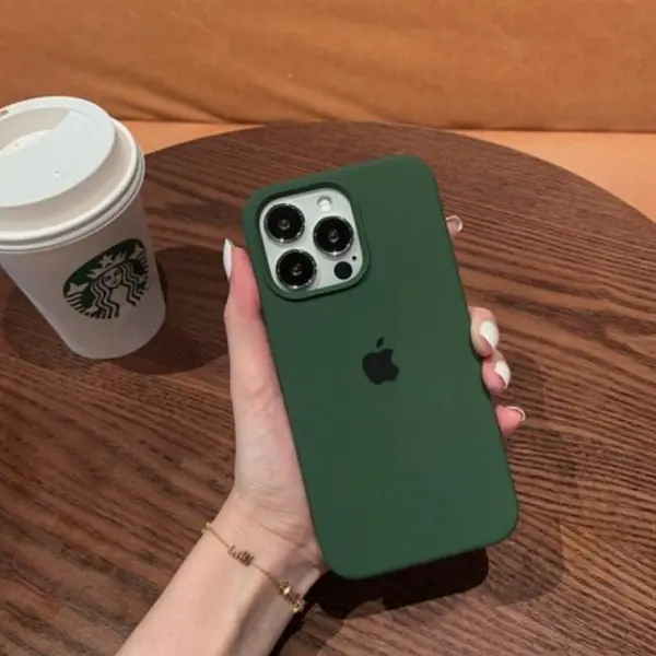 Silicone Case Verde Iphone 7/8