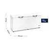Congelador Electrolux 708l Horizontal Con Turbo Freezer