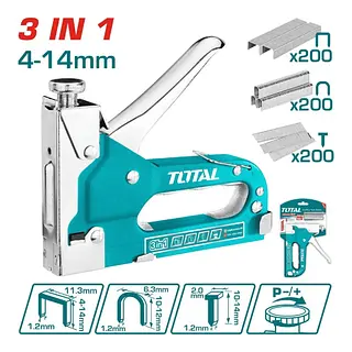 Grapadora Manual 3 En 1 Total