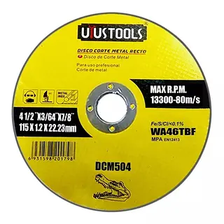 Disco Corta Metal 115mmx1.2x22.2 Uyu