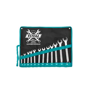 Juego De Llave Mixta 6-24mm - 12pzs Industrial Total