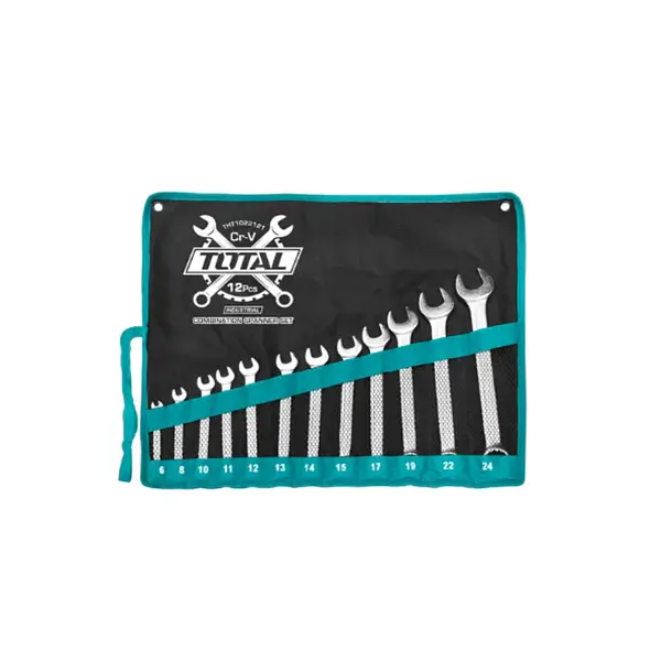 Juego De Llave Mixta 6-24mm - 12pzs Industrial Total