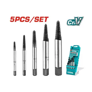 Juego Extractor De Tornillos - 5pzs Total