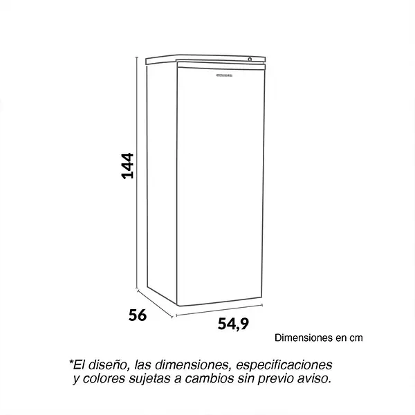 Congelador Vertical Challenger 168l Cv 430 Compacto