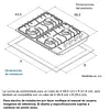 Combo Estufa Sp6040 Y Campana Challenger 60cm Cx4000 Inox