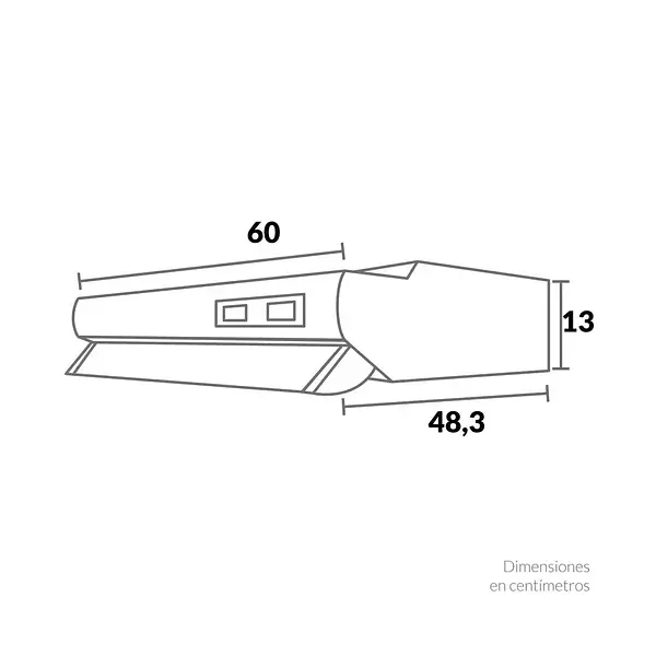 Combo 1 Challenger: Estufa, Horno Y Campana Negra 60 Cm