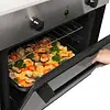 Combo 1 Challenger: Estufa, Horno Y Campana Negra 60 Cm