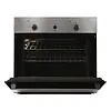 Combo 1 Challenger: Estufa, Horno Y Campana Negra 60 Cm