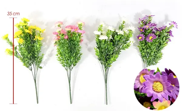 Ramo De Flores Artificiales Daisy