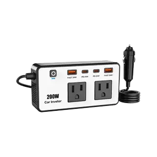 Inversor De Voltaje Para Carro De 200w