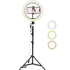 Aro De Luz Led Para Video Selfies Regulable Con Tripode
