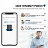 Cerradura Inteligente Wifi App Tuya Con Huella Dactilar Casa