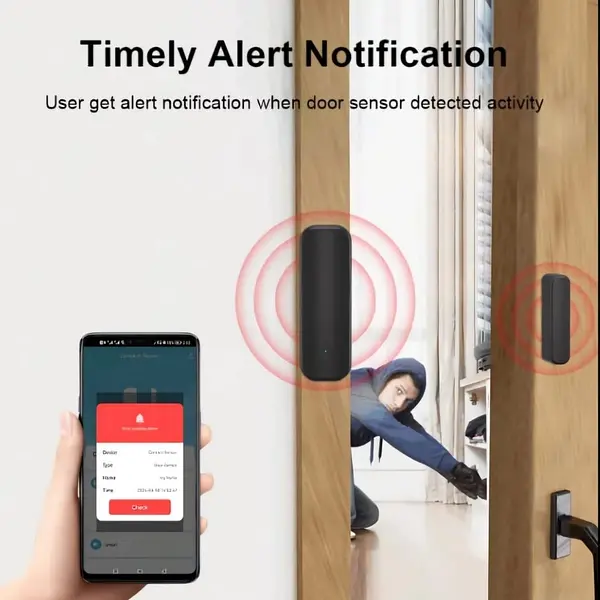 Sensor De Movimiento Wifi Inteligente Seguridad App Tuya