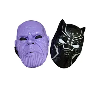 Mascara Personajes Heroes Marvel Luz