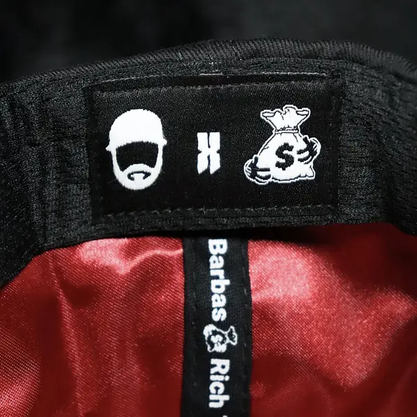 Gorra Barbas Hats X Rich The Kid - Chrome I Blackout