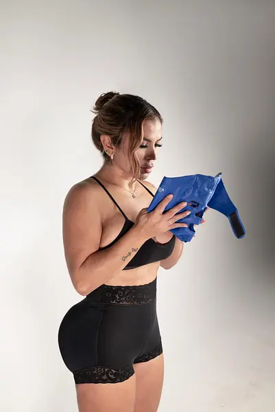 Máscara Fría Azul