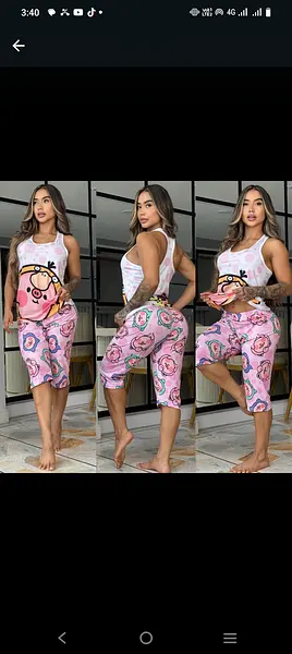Pijama Dama Capri