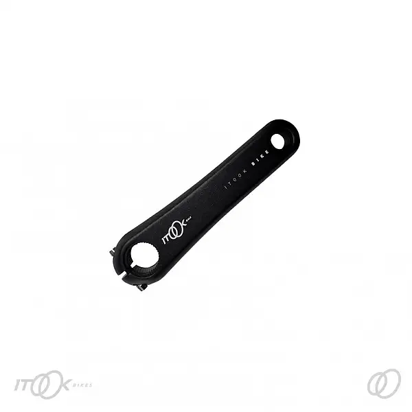 Bielas Para Bmx Color Negro / Bcd 104 135mm 552 Gr