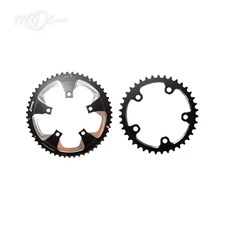 Set De Coronillas 39 / 53t Ruta Bcd 130 Mm 5 Tornillos