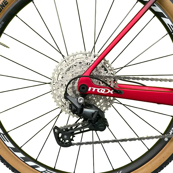 Bicicleta Mtb Fly One Color: Negro- Rojo