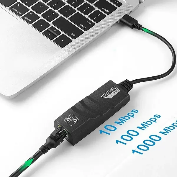 Convertidor Tipo C A Lan Rj45 3.0 10/100/1000