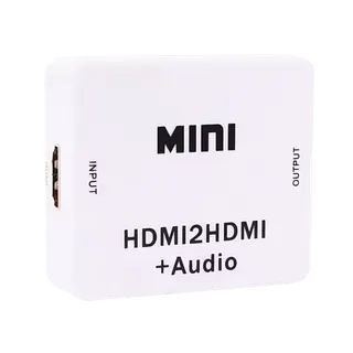 Caja Conversora Hdmi A Hdmi + Audio (L/R)