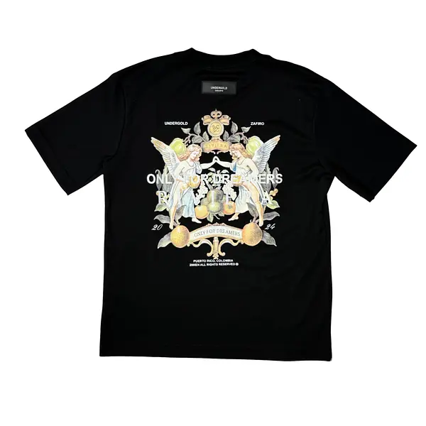 Camiseta Talla L Con Estampado Trasero Undergold