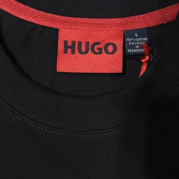 Camiseta Con Parche En Goma Hugo Boss