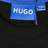 Camiseta Negra Talla L Con Diseño Azul Hugo Boss