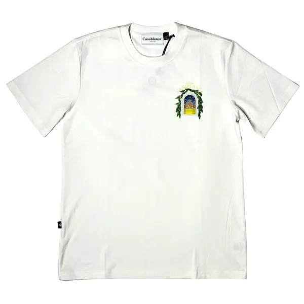 Camiseta Blanca Talla L Con Estampado Casablanca
