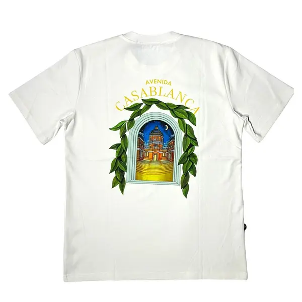 Camiseta Blanca Talla L Con Estampado Casablanca