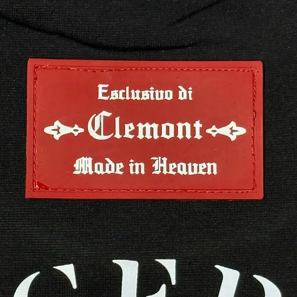 Camiseta Negra Talla L Con Estampado Clemont