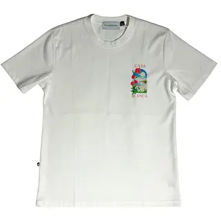 Camiseta Blanca Talla L Con Estampado Casablanca