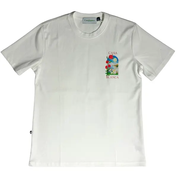 Camiseta Blanca Talla L Con Estampado Casablanca