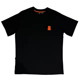 Camiseta Negra Talla L Con Estampado Psychobunny