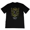 Camiseta Negra Talla L Con Estampado Dorado Clemont