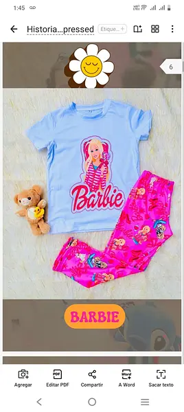 Pijama Niña Pantalón